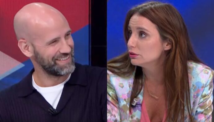 Gonzalo Miró y Andrea Levy.