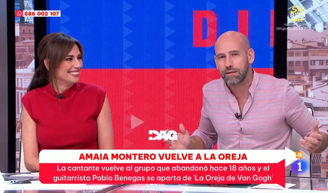 Marta Flich y Gonzalo Miró en 'Directo al grano'.