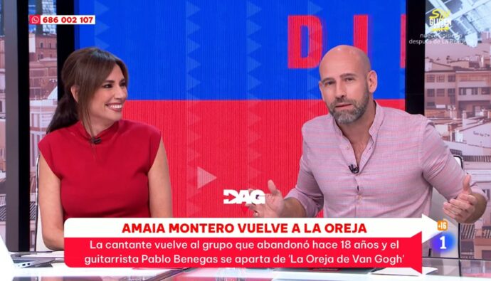 Marta Flich y Gonzalo Miró en 'Directo al grano'.