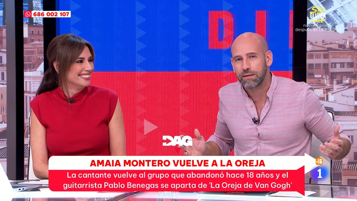 Marta Flich y Gonzalo Miró en 'Directo al grano'.