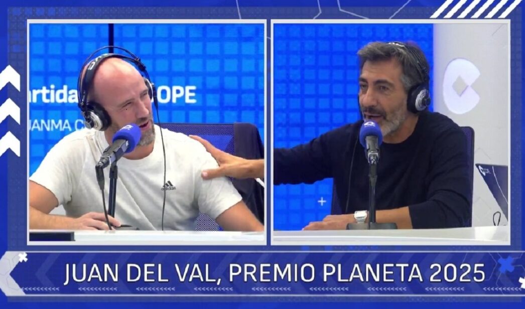 Gonzalo Miró y Juan del Val en 'El Partidazo de Cope'.