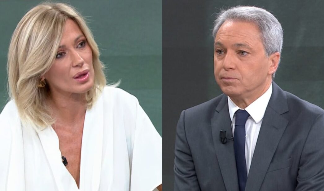 Susanna Griso y Vicente Vallés en 'Espejo Público'.