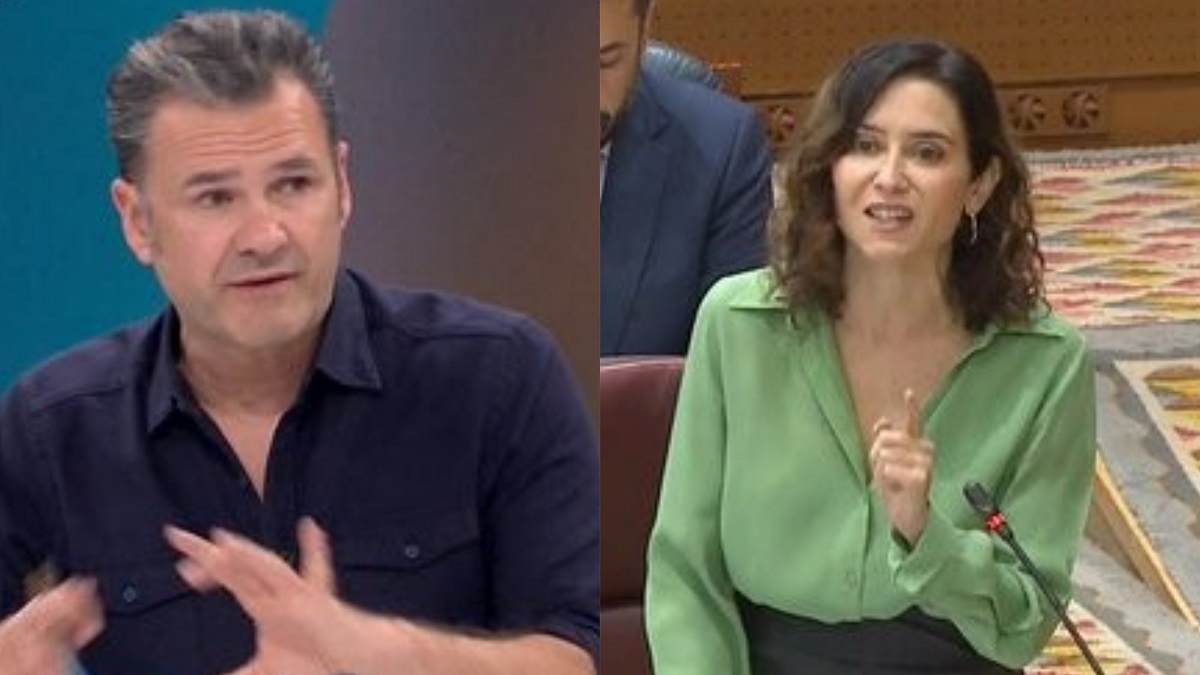Iñaki López e Isabel Díaz Ayuso.