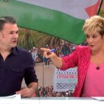 Iñaki López y Cristina Pardo en 'Más vale tarde'.