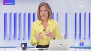 Silvia Intxaurrondo en 'La Hora de La 1'.