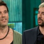 Javián con Broncano en 'La Revuelta'.