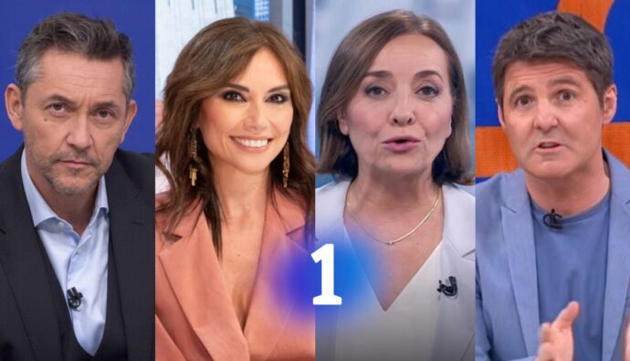 Javier Ruiz, Marta Flich, Pepa Bueno y Jesús Cintora.