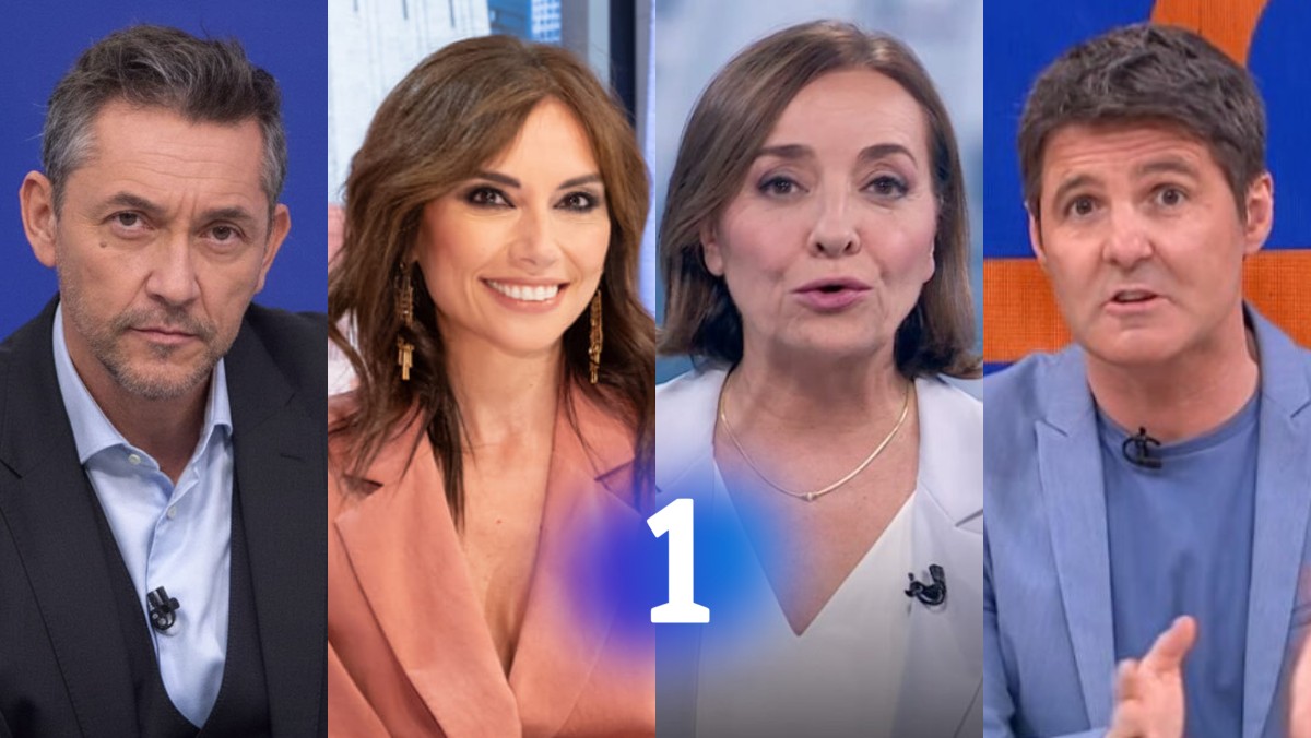 Javier Ruiz, Marta Flich, Pepa Bueno y Jesús Cintora.