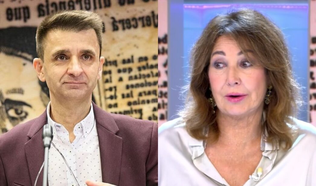 José Pablo López y Ana Rosa Quintana.