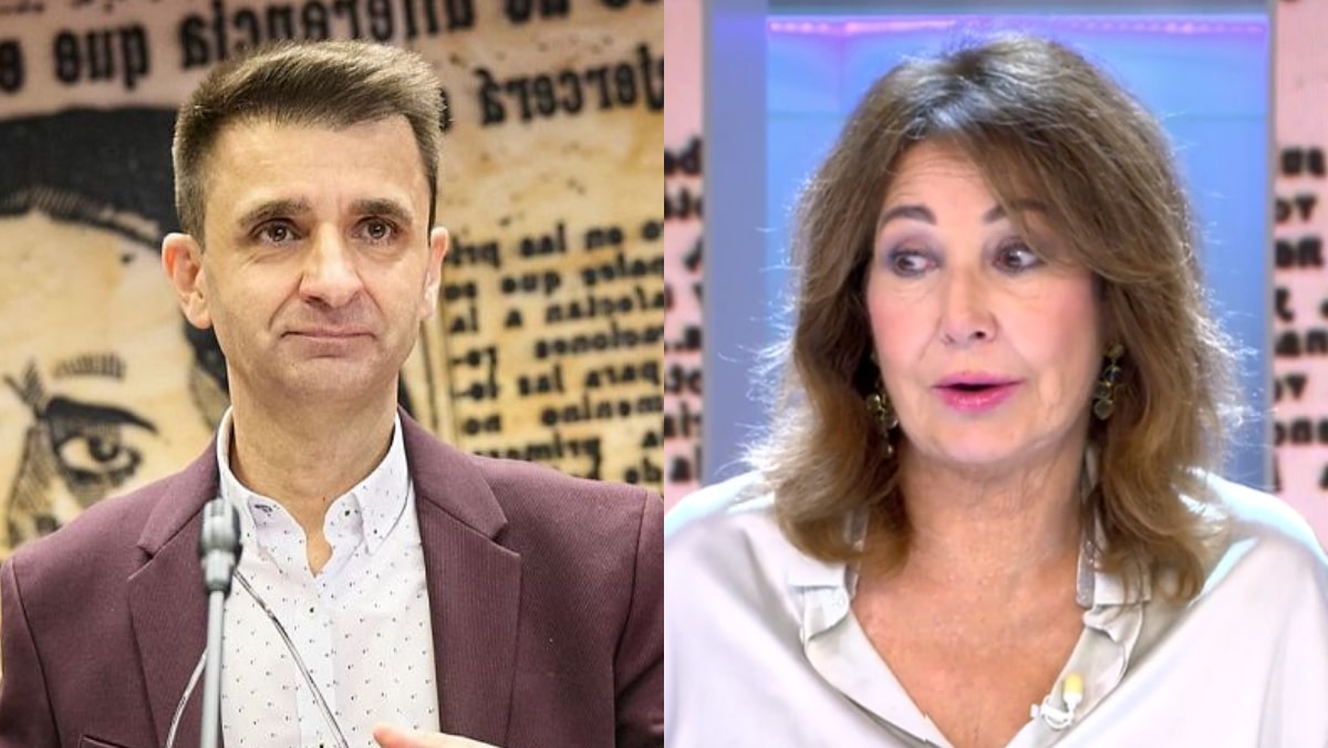 José Pablo López y Ana Rosa Quintana.