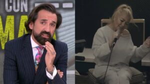 Miguel Lago y Amaia Montero.