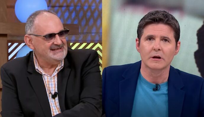 Antón Losada y Jesús Cintora en 'Malas Lenguas'.