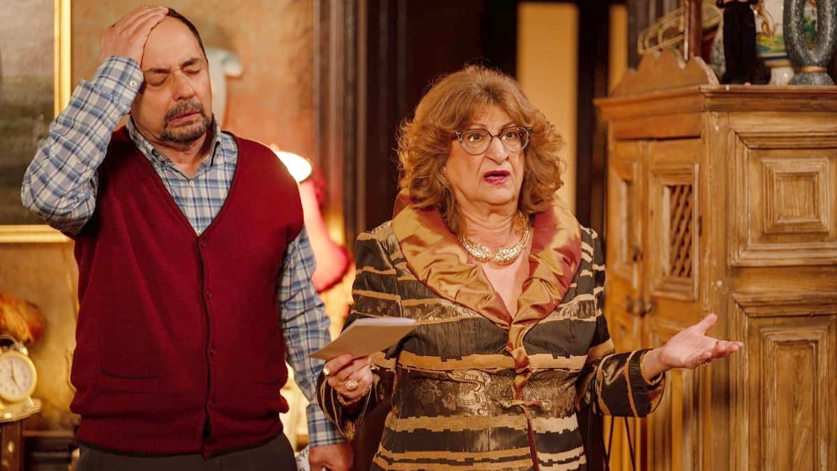 Antonio Recio y la Marquesa en 'La que se avecina'.