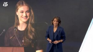 María Casado matiza las palabras de Leonor en los Princesa de Asturias.