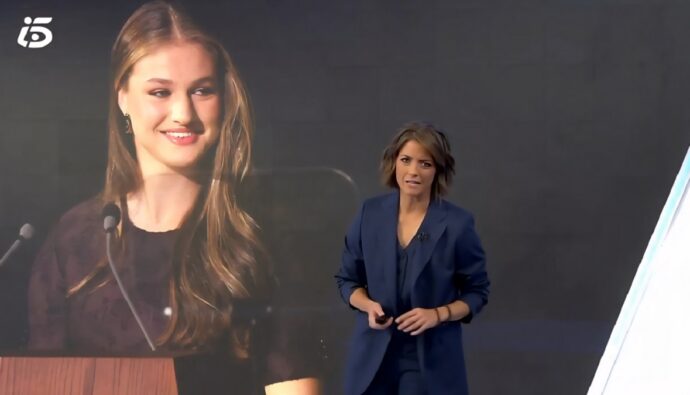 María Casado matiza las palabras de Leonor en los Princesa de Asturias.