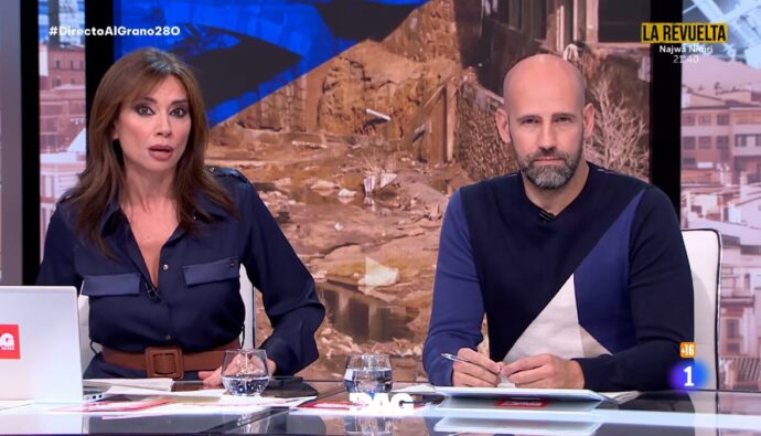 Marta Flich y Gonzalo Miró en 'Directo al grano'.