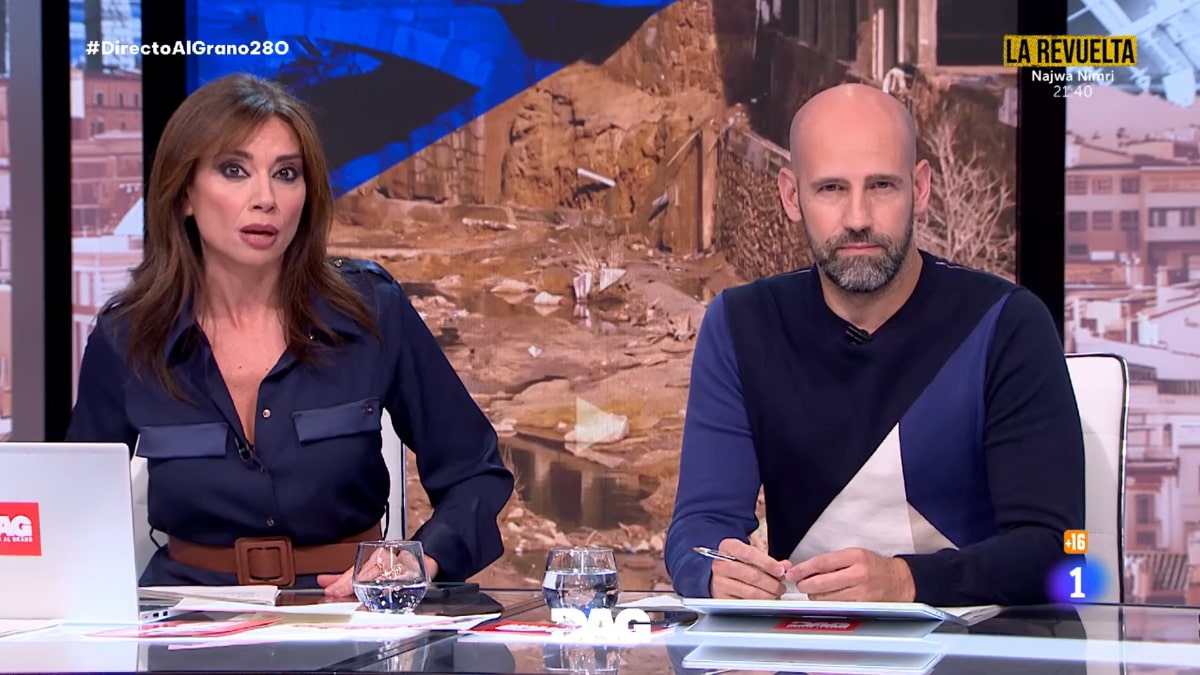 Marta Flich y Gonzalo Miró en 'Directo al grano'.