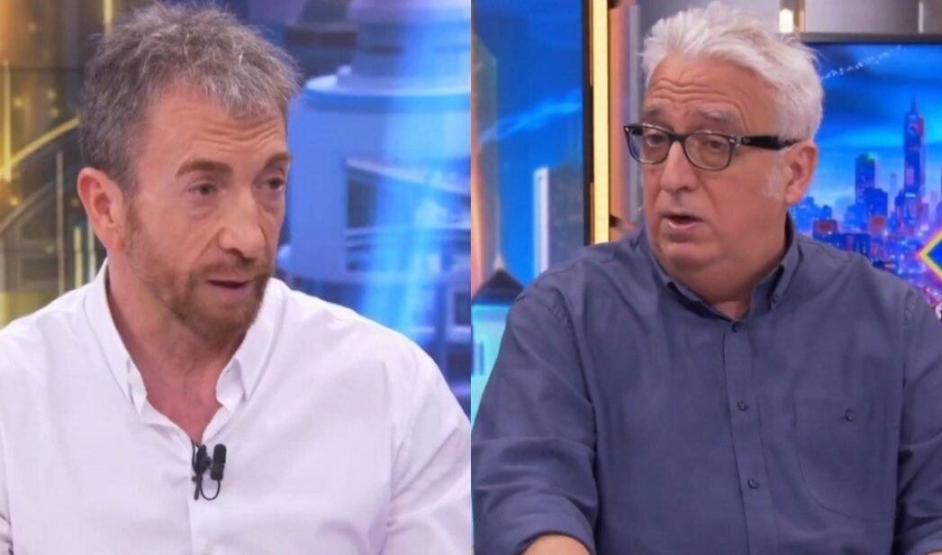 Pablo Motos con Leo Harlem en 'El Hormiguero'.