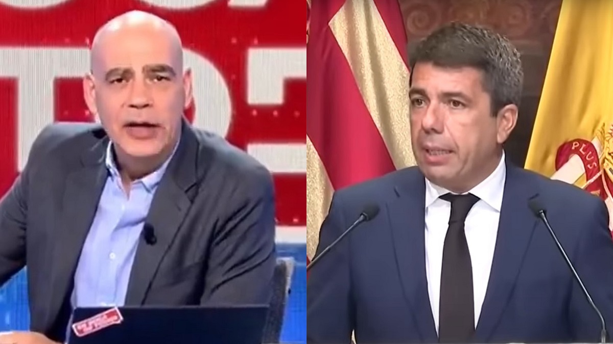 Nacho Abad y Carlos Mazón.