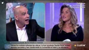 Nacho Abad y Hanan Alcalde en 'Código 10'.