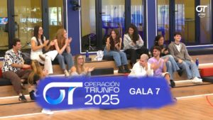 Reparto de temas de la gala 7 de 'OT 2025'.