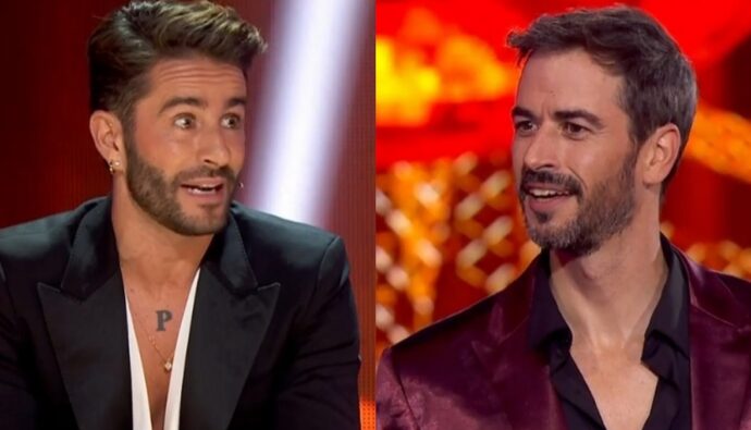 Pelayo Díaz protagoniza un fuerte encontronazo con Iago García.