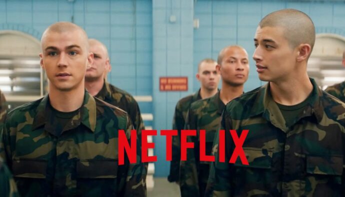 Netflix estrena 'Reclutas', un drama militar gay.