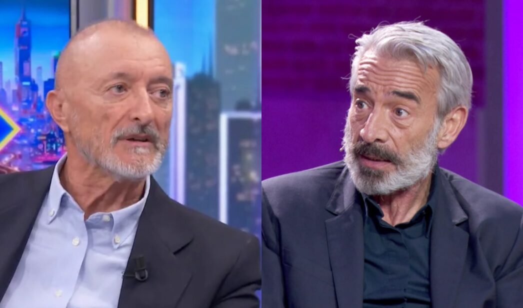 Arturo Pérez-Reverte e Imanol Arias.