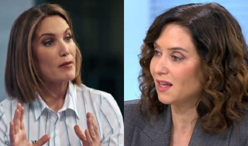 Silvia Intxaurrondo e Isabel Díaz Ayuso.