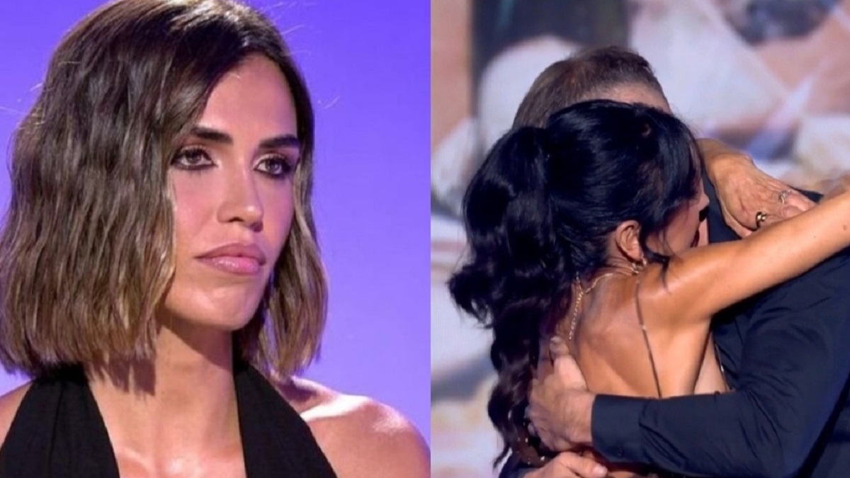 Sofía Suescun reacciona a la reconciliacion de Maite y Cristian.