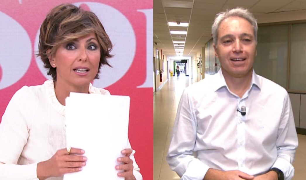 Sonsoles Ónega y Vicente Vallés en 'Y ahora Sonsoles'.