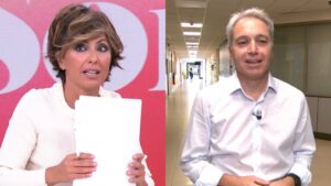 Sonsoles Ónega y Vicente Vallés en 'Y ahora Sonsoles'.