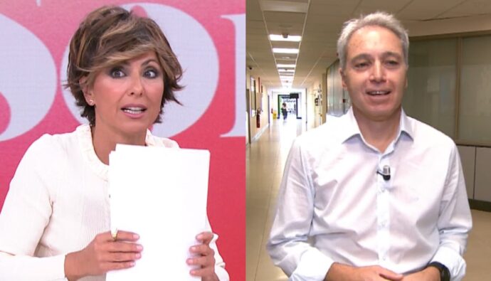 Sonsoles Ónega y Vicente Vallés en 'Y ahora Sonsoles'.