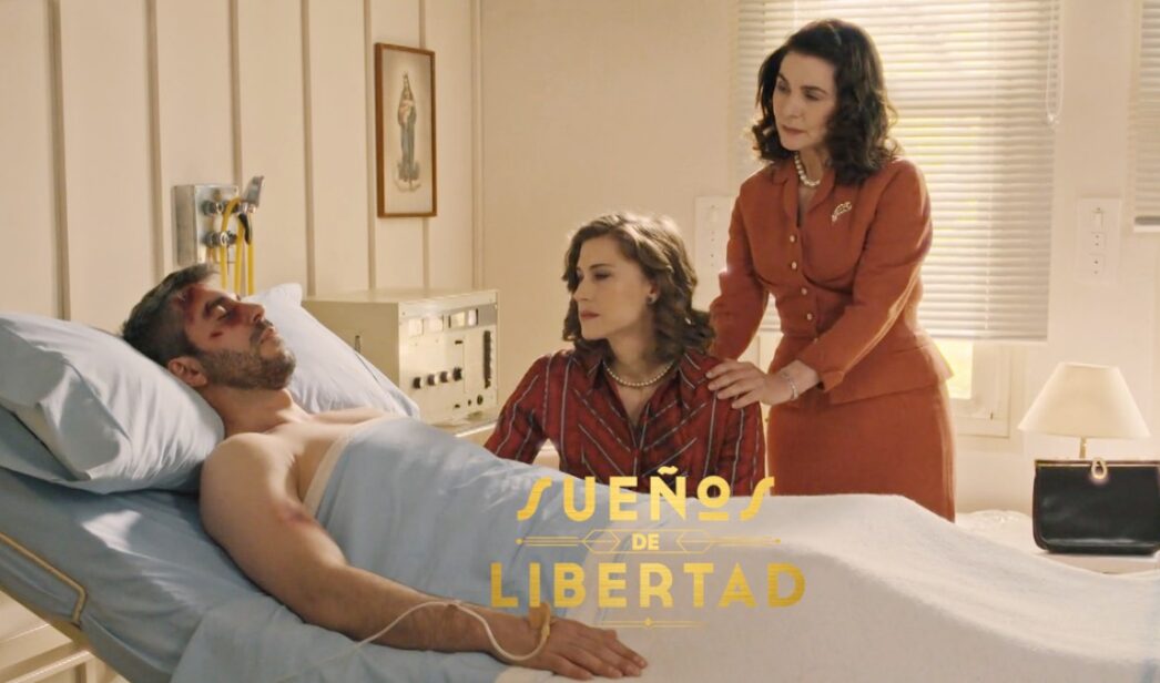 Andrés, Marta y Digna en 'Sueños de libertad'.