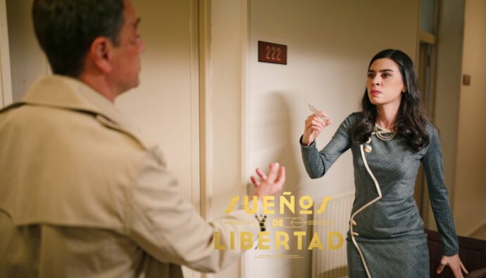 María y Gabriel en 'Sueños de libertad'.