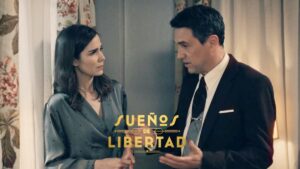 Begoña y Gabriel en 'Sueños de libertad'.