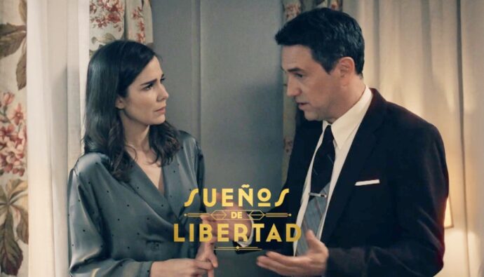 Begoña y Gabriel en 'Sueños de libertad'.