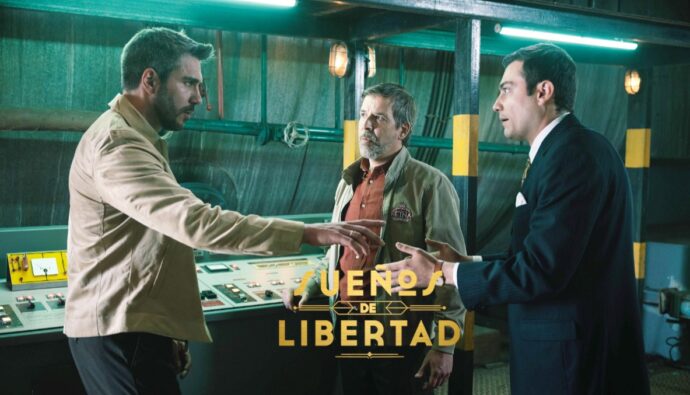 Andrés y Tasio en 'Sueños de libertad'.