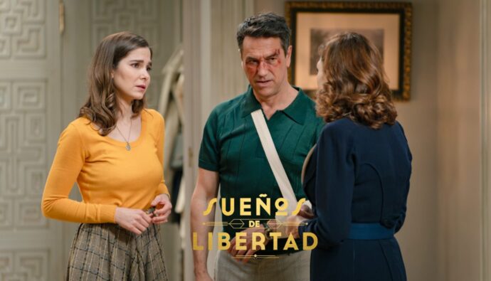 Begoña y Gabriel en 'Sueños de libertad'.