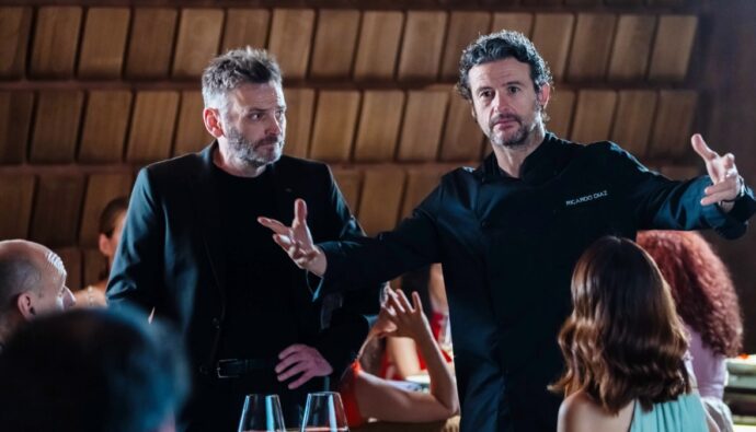 Fernando Tejero y Diego Martín en 'Sin gluten'.
