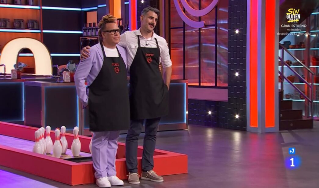Torito y David Amor en 'MasterChef Celebrity'.