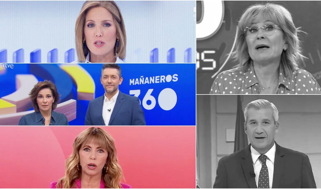 TVE arrasa a Telemadrid en audiencias.