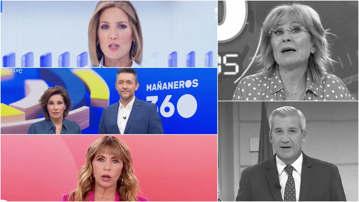 TVE arrasa a Telemadrid en audiencias.
