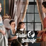 Adriana y su familia en 'Valle Salvaje'.