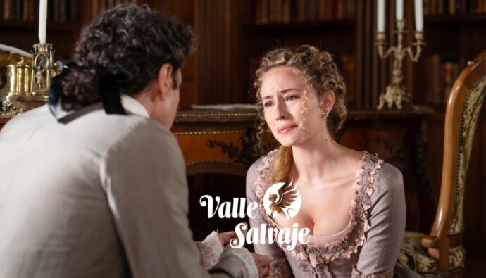 José Luis e Irene en 'Valle Salvaje'.
