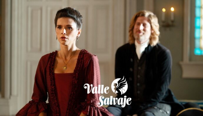 Victoria y Dámaso en 'Valle Salvaje'.