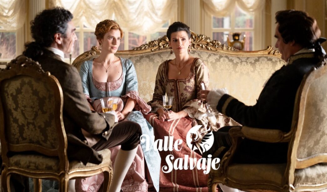 José Luis, Adriana y Victoria en 'Valle Salvaje'.