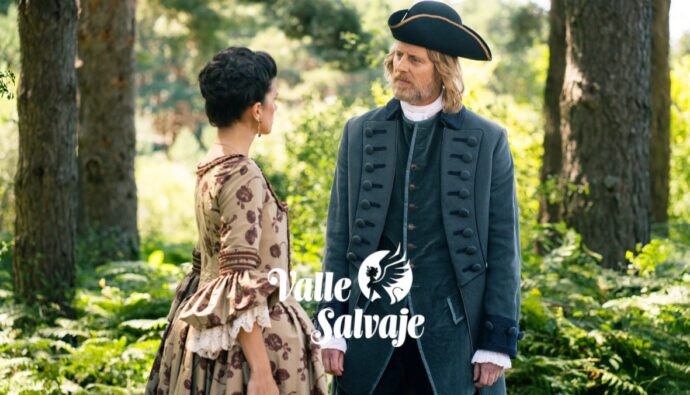 Victoria y Dámaso en 'Valle Salvaje'.