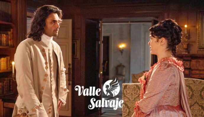 Rafael y Úrsula en 'Valle Salvaje'.