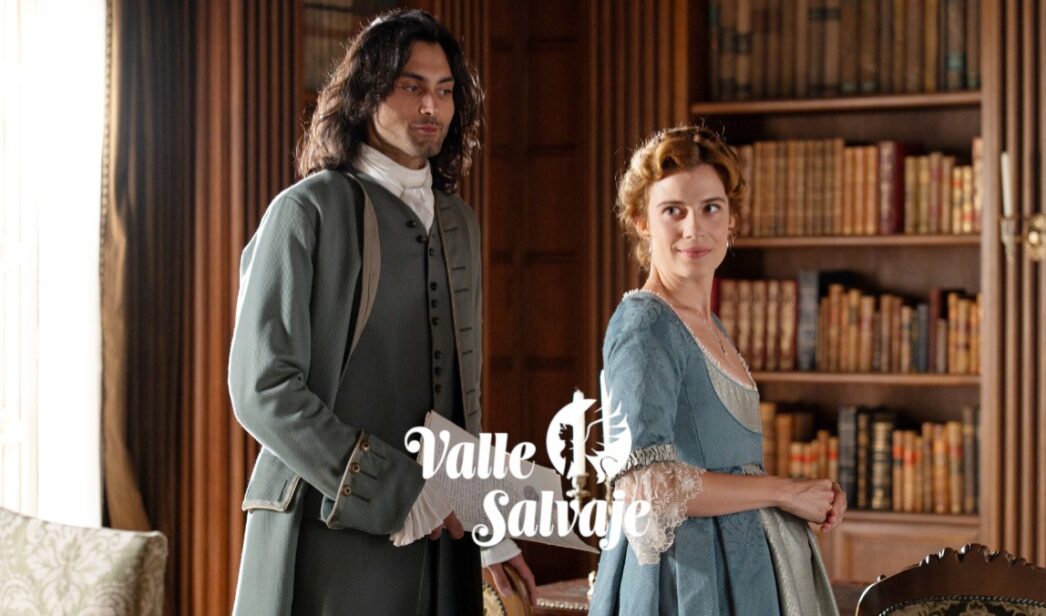 Rafael y Adriana en 'Valle Salvaje'.
